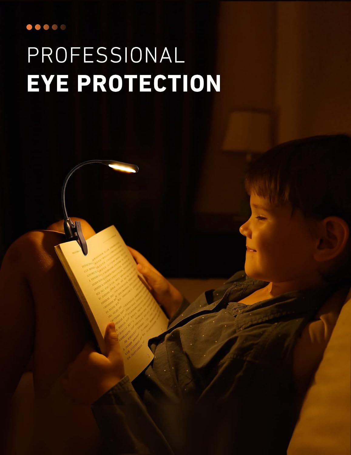 Rechargeable Clip-On Reading Light