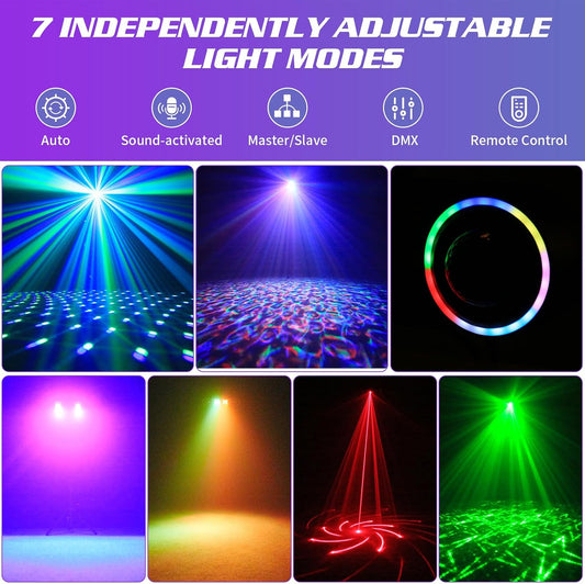 7-in-1 DJ Party Light Bar with Stand