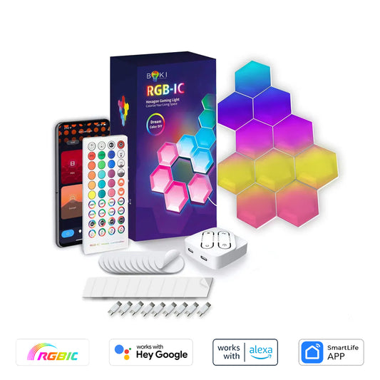 RGBIC Smart Hexa Panels (10Pcs)