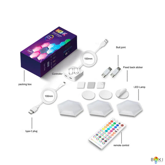 RGBIC Smart Hexa Panels (10Pcs)