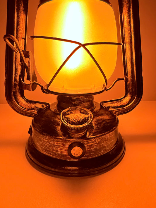 Vintage Flame Lantern