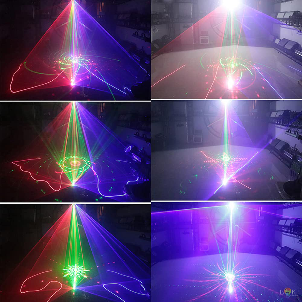 Dual Head Beam Scanner Light With Strobe