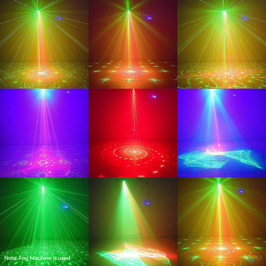 Rechargeable 3 in 1 Nebula Laser Light