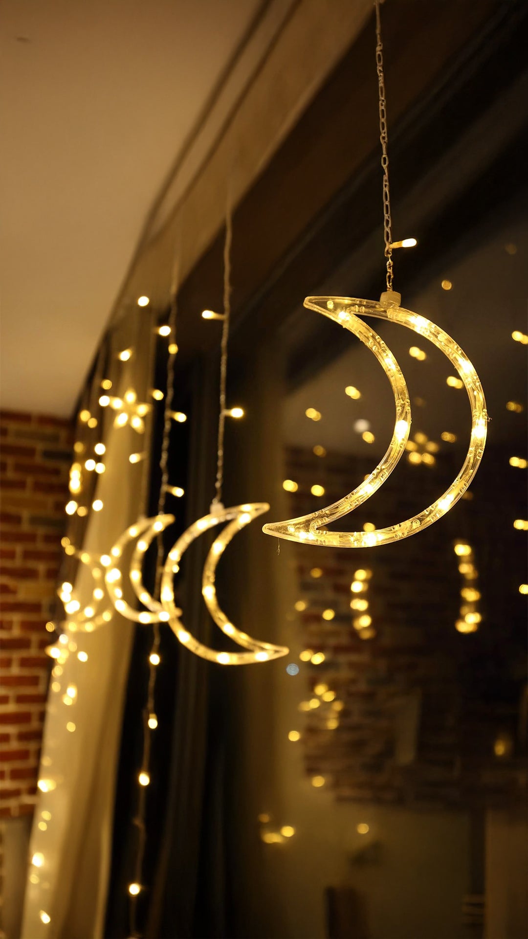 Moon & Star String Fairy Light