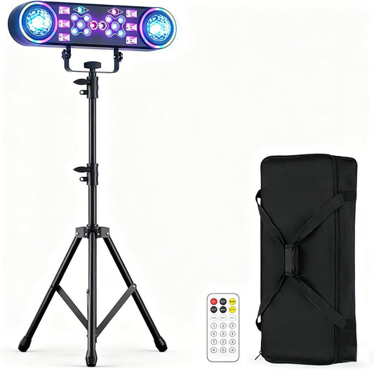 7-in-1 DJ Party Light Bar with Stand