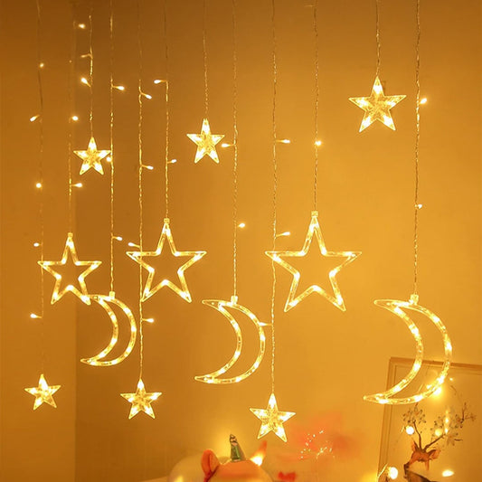 Star & Moon String Fairy Light