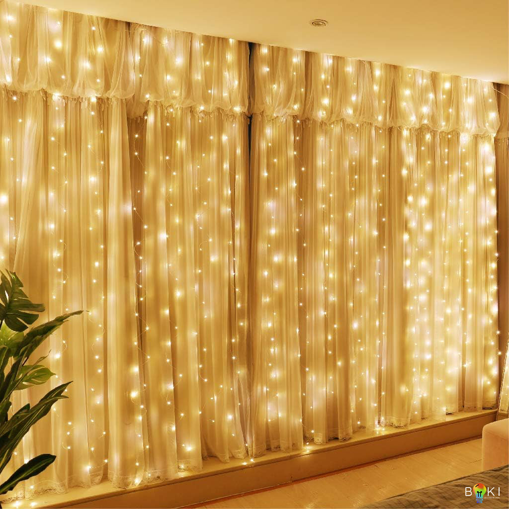 Curtain Fairy lights (Warm White)