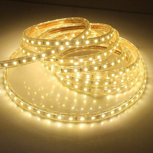 Warm White Flat Rope LED Light (50M)
