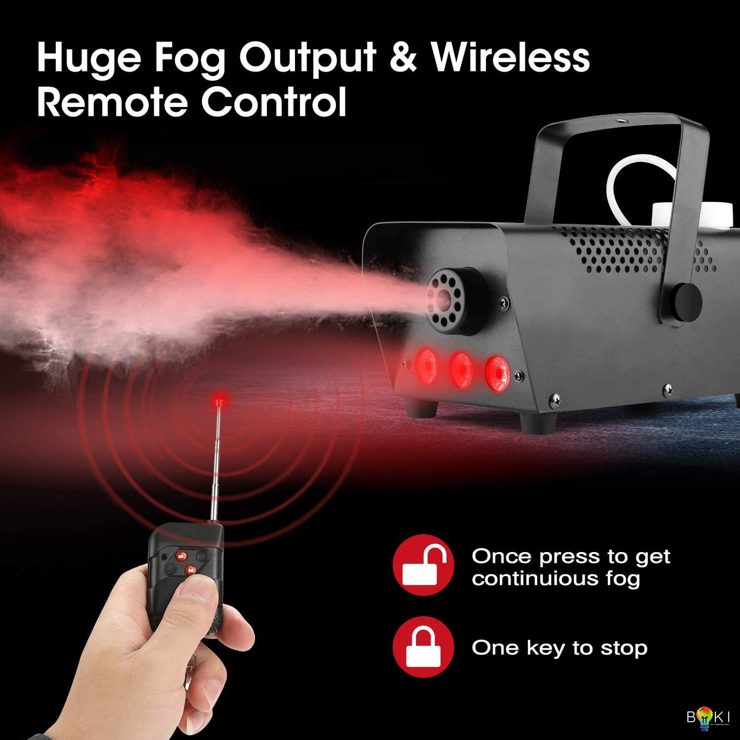 RGB Fog Machine