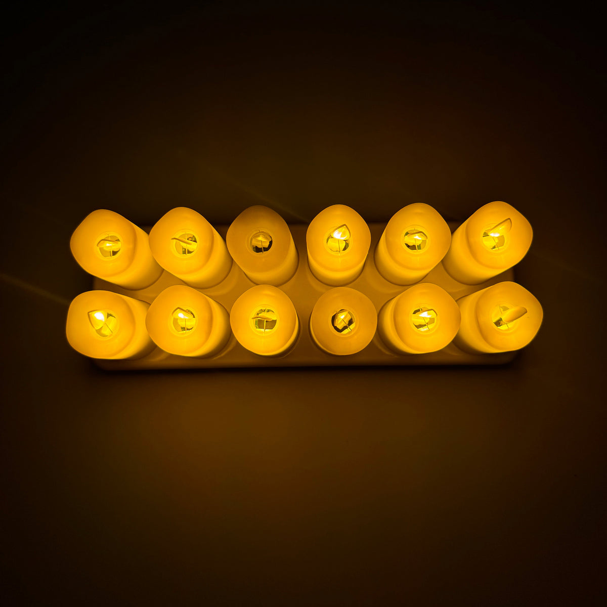 Rechargeable Tealight Candles (12PCs)