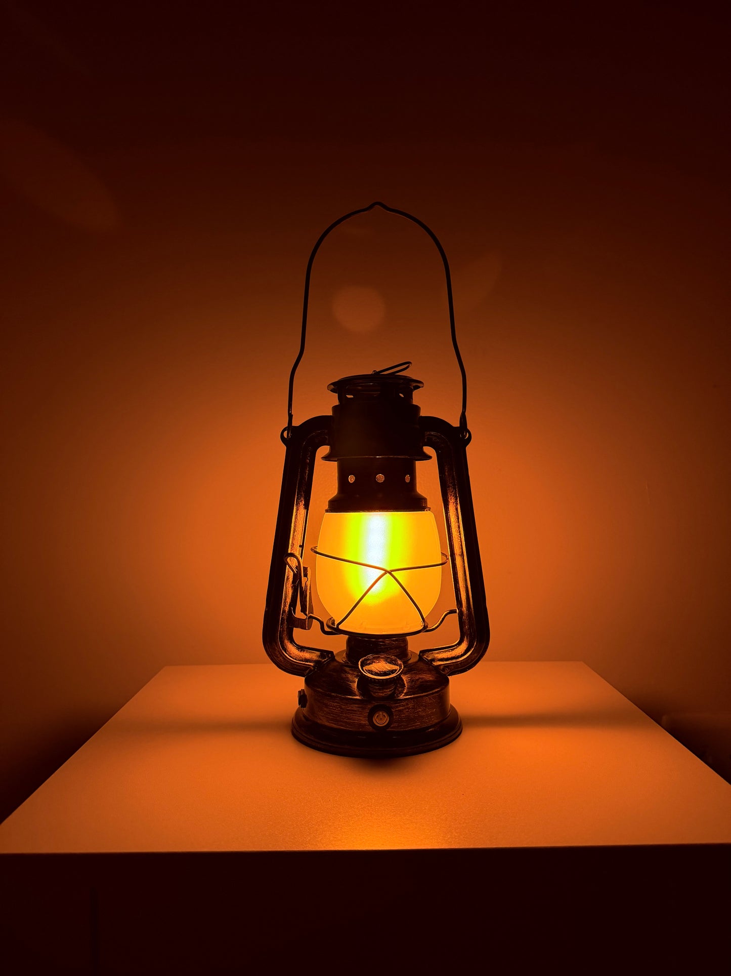 Vintage Flame Lantern