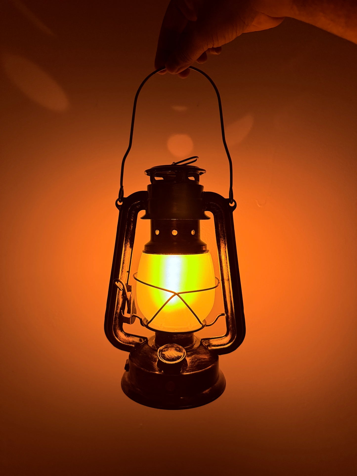 Vintage Flame Lantern