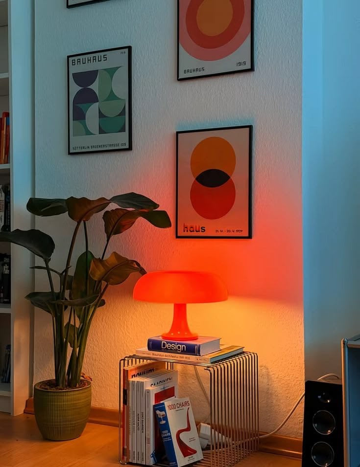 Retro Mushroom Table Lamp