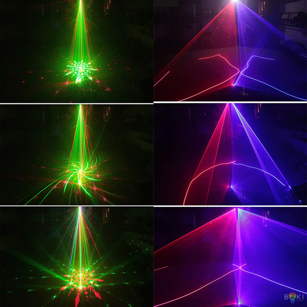 Dual Head Beam Scanner Light With Strobe