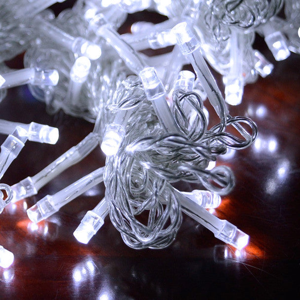 Cold White String Fairy Light (Clear Wire)