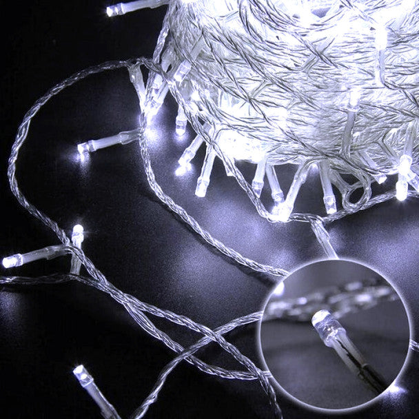 Cold White String Fairy Light (Clear Wire)