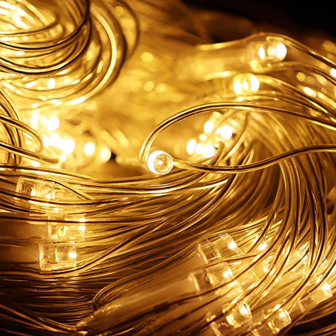 Warm White String Fairy Light (Transparent Wire)