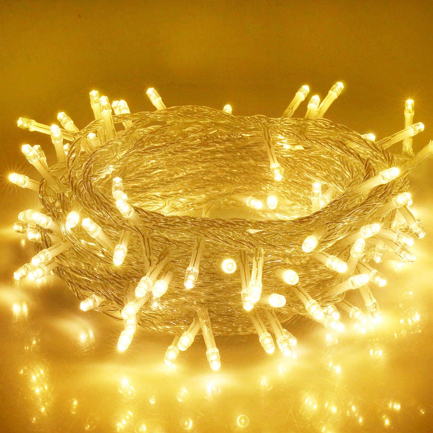 Warm White String Fairy Light (Transparent Wire)