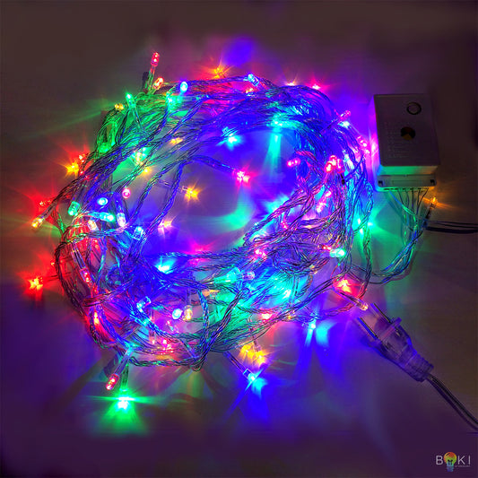 Multicolor String Fairy Light (Transparent Wire)