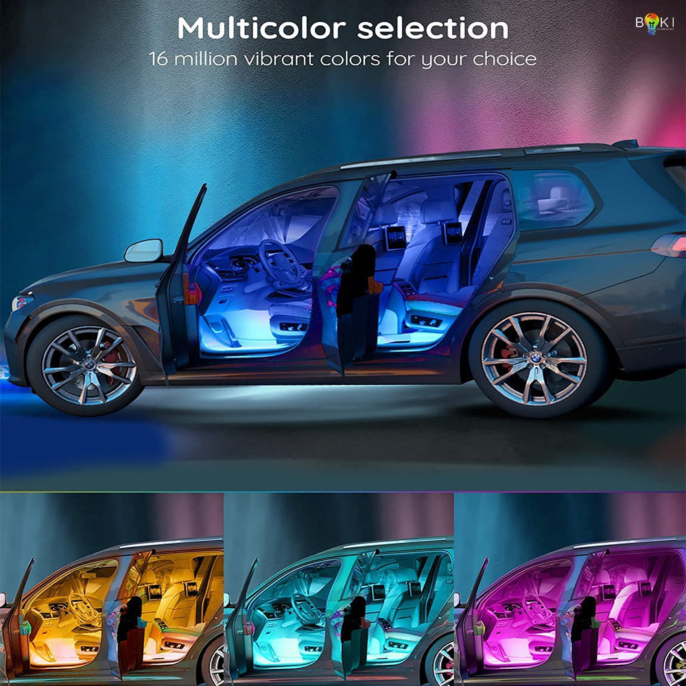 RGB Car Interior Strip Lights