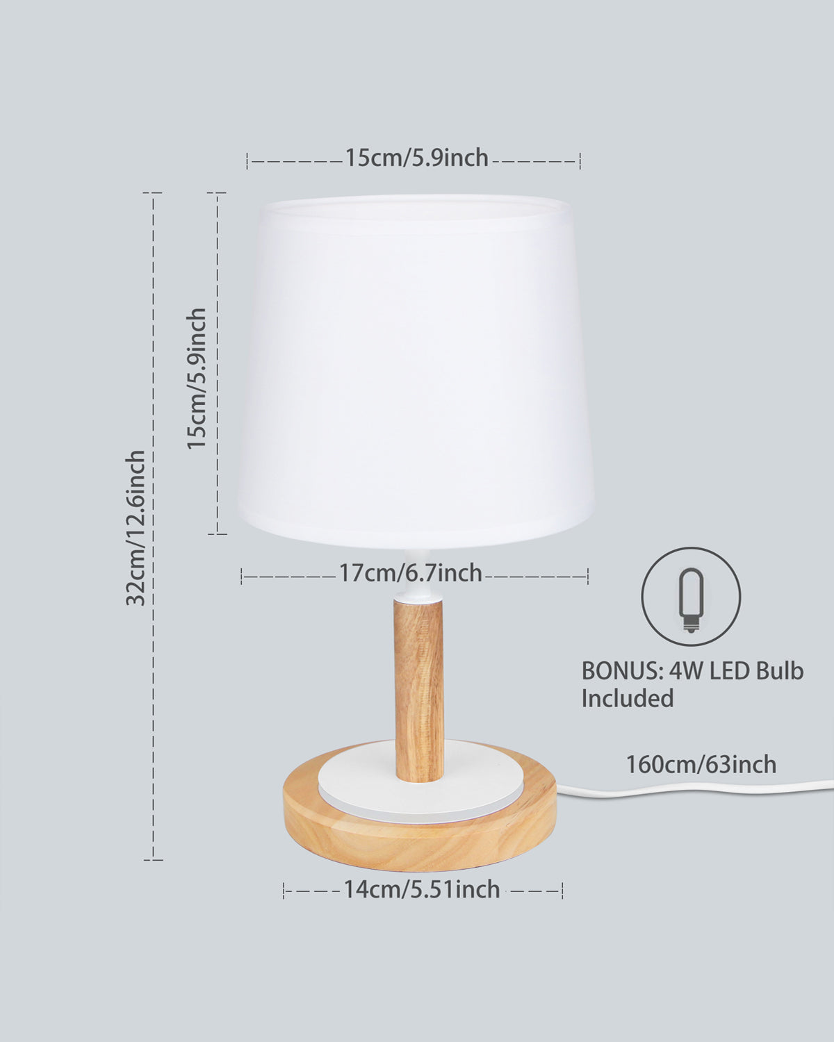 Bedside Table Lamp