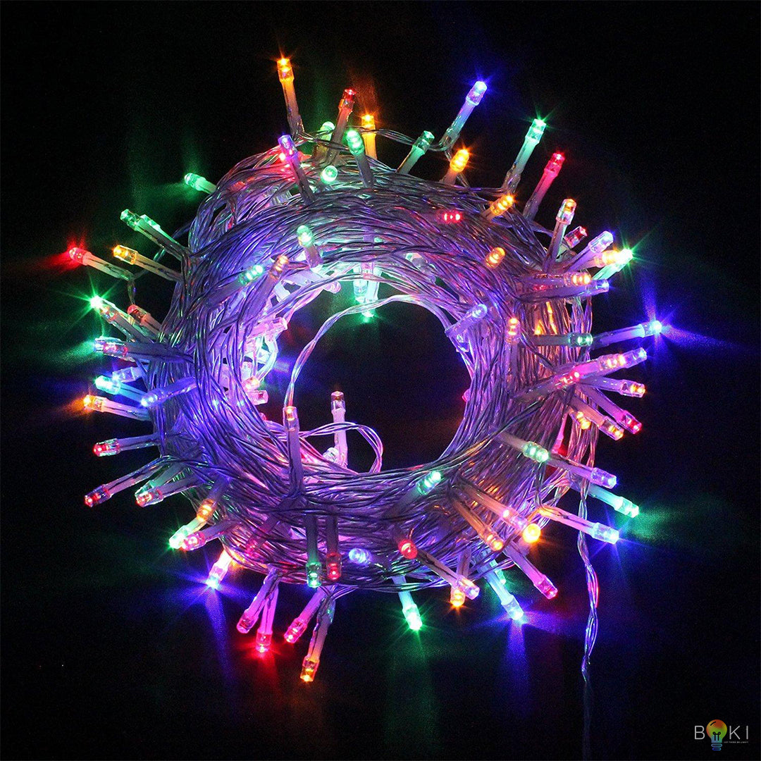 Multicolor String Fairy Light (Transparent Wire)