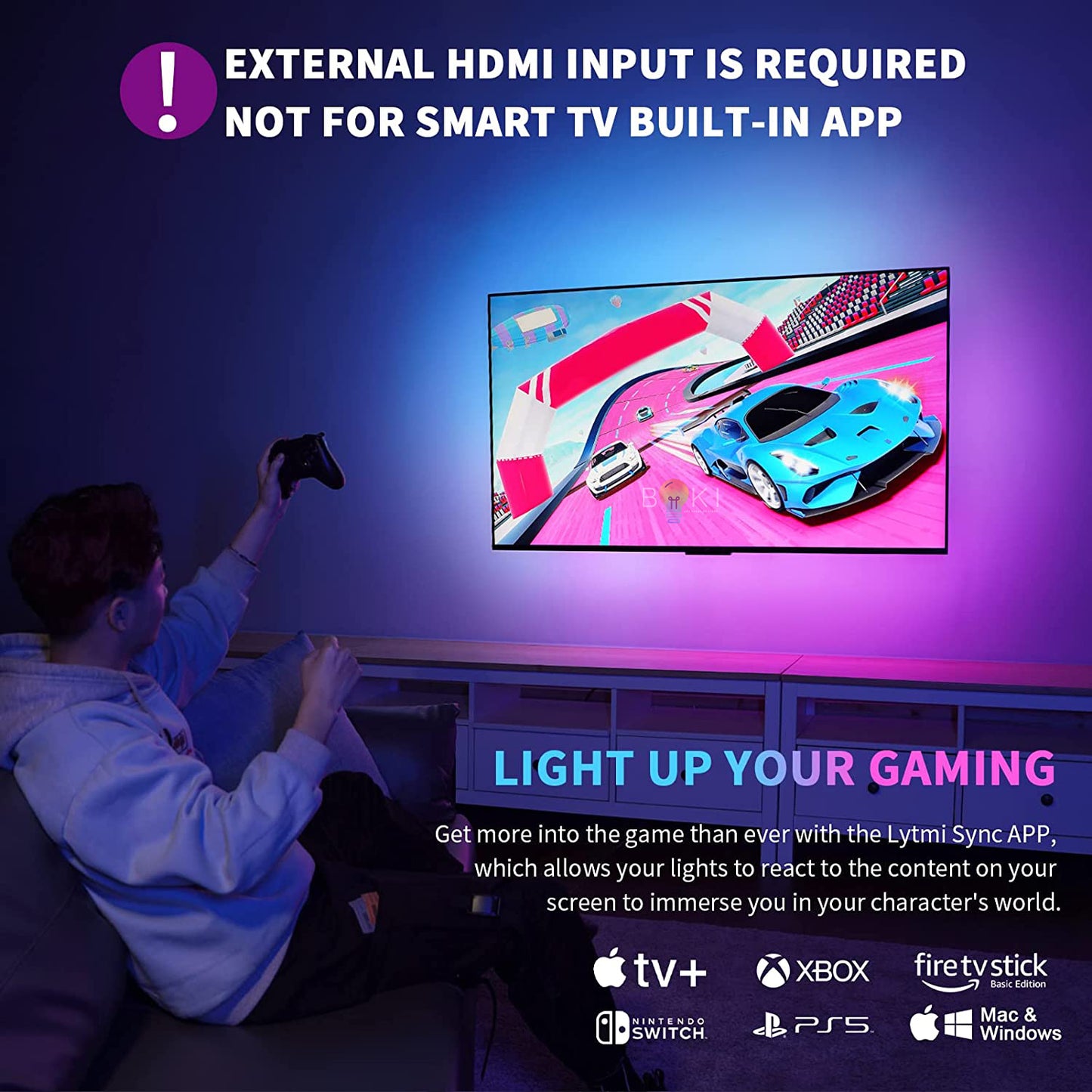 TV Lighting HDMI Sync Box