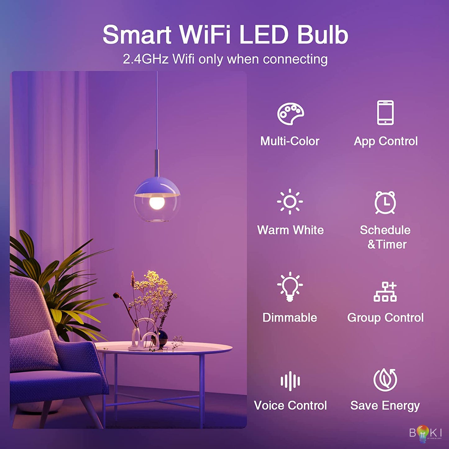 RGBCW Smart Bulb (Apple Home)